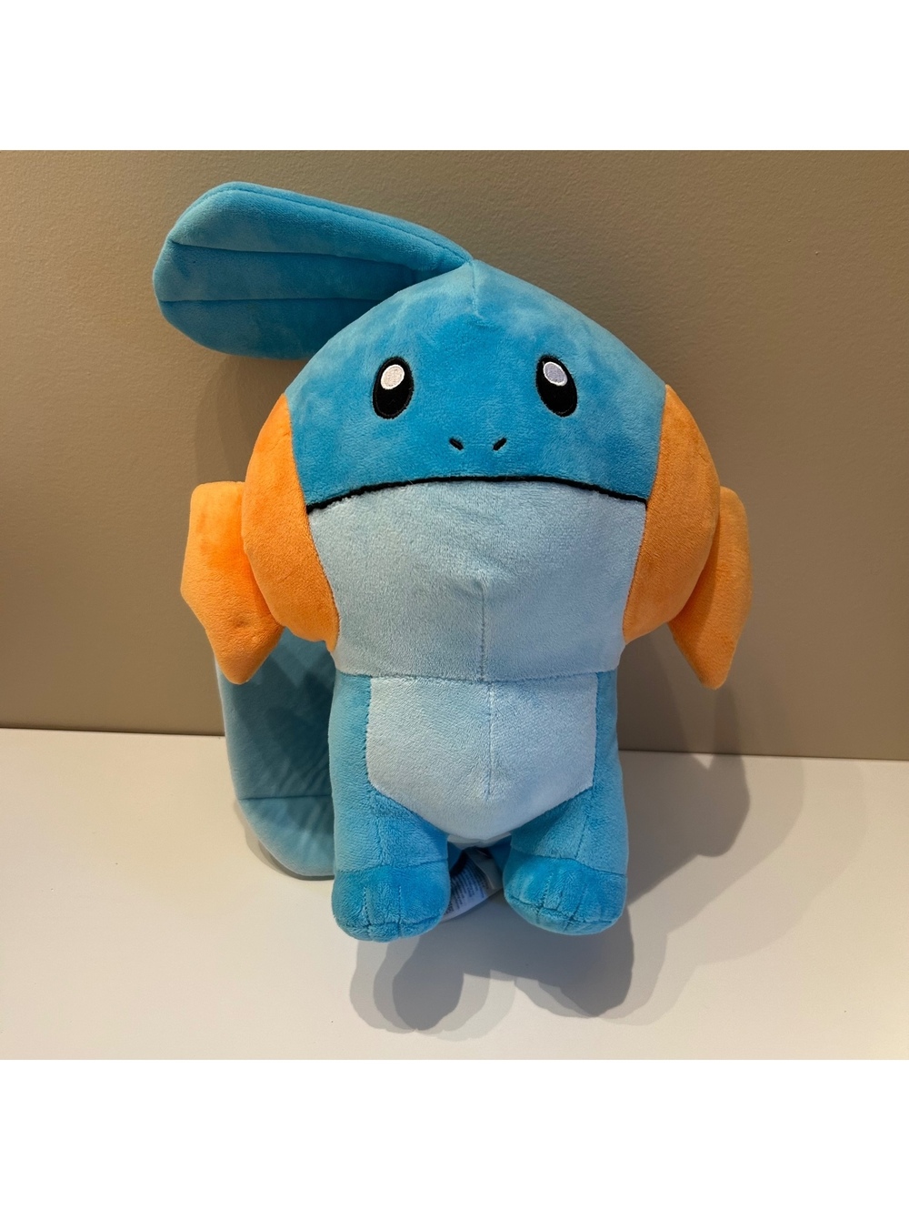 Build A Bear Pokemon Mudkip Plush Stuffed Animal No Sound BAB